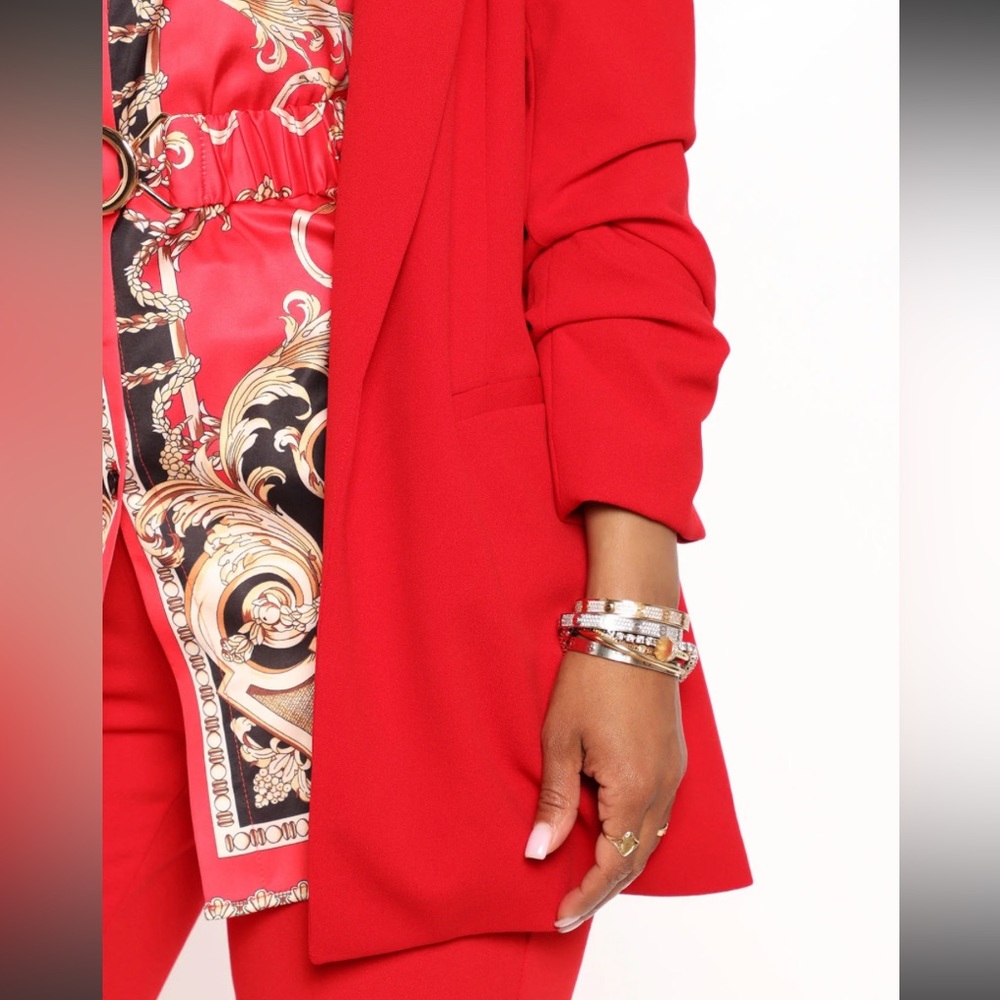 Red blazer - Picture 3 of 6